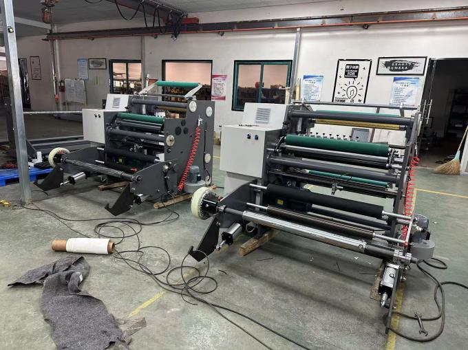 FQ-800A 고속 자동 BOPP PVC PET PE PP 필름 종이 절단 재올림 기계 2