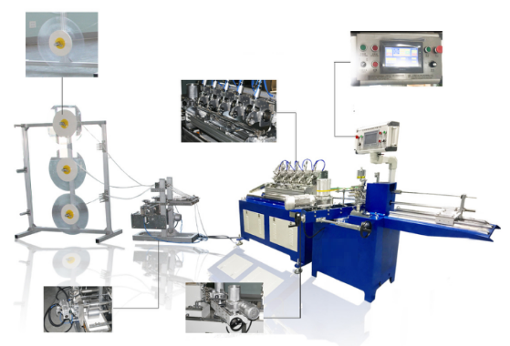 PRY-5 자동 40m 속도 종이 빨대 만드는 기계 1