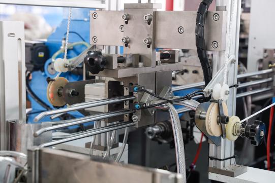 PRY-450A 종이 봉지 로프 삽입 기계 6