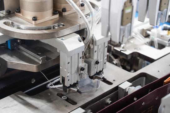 PRY-450A 종이 봉지 로프 삽입 기계 9