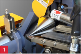 PRY-220/300 고속 아이스크림 콘 타입 종이컵 슬리브 성형 제작 기계 3