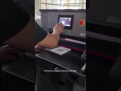 H498T 터치 스크린 수력 종이 커터 기계