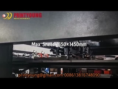 PRY-D 수동 및 자동 환경 친화적 인 종이 카튼 전기 플루트 라미네이팅 기계