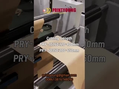 PRY-JD350 V 모양 날카로운 바닥 간식 식품 건조 과일 종이 가방 만드는 형성 기계