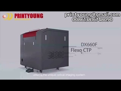DX660F 4000dpi 디지털 플렉소 CTP 판 제작 기계