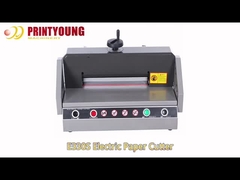 E330S 소형 듀얼 가이드 전기 데스크톱 종이 절단 기계