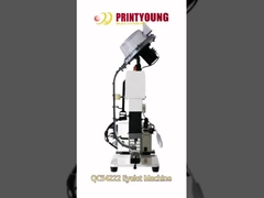 QC54222 반자동 신발 버튼홀 안구 압축 펀싱 제조 기계