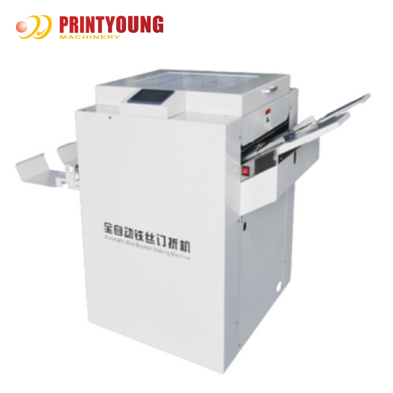 DX-1710Z Automatic Book Wire Booklet Maker Stitching Machine 220V Paper Folding